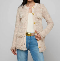 L'Agence - Kastoria Fringe Cardigan