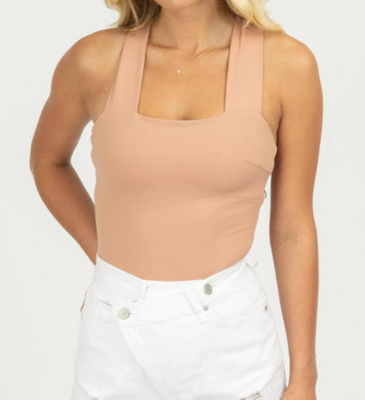 STRAPPY SQUARENECK BODYSUIT