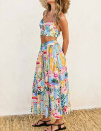 DRESS FORUM Sweet Dreams Top in multicolor - women's shirt - detail view