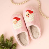The Darling Effect - Girl's Santa Fuzzy Slippers