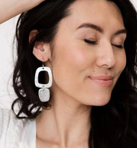 Nickel & Suede - Vintage Maras Earrings