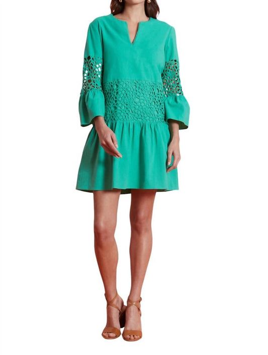 Tyler Boe - IZZY EYELET TUNIC DRESS