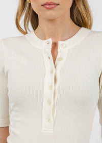 Citizens Of Humanity - Nali Short Sleeve Henley Tee