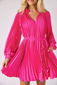 Crosby by Mollie Burch Heidi Mini Dress in berry electric - women's dress - alternate view
