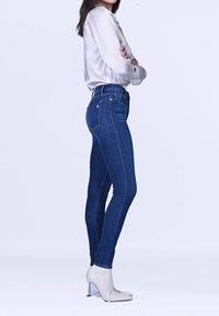 BLACK ORCHID Gisele High Rise Skinny Jean in sweet dreams - women's jeans - detail view