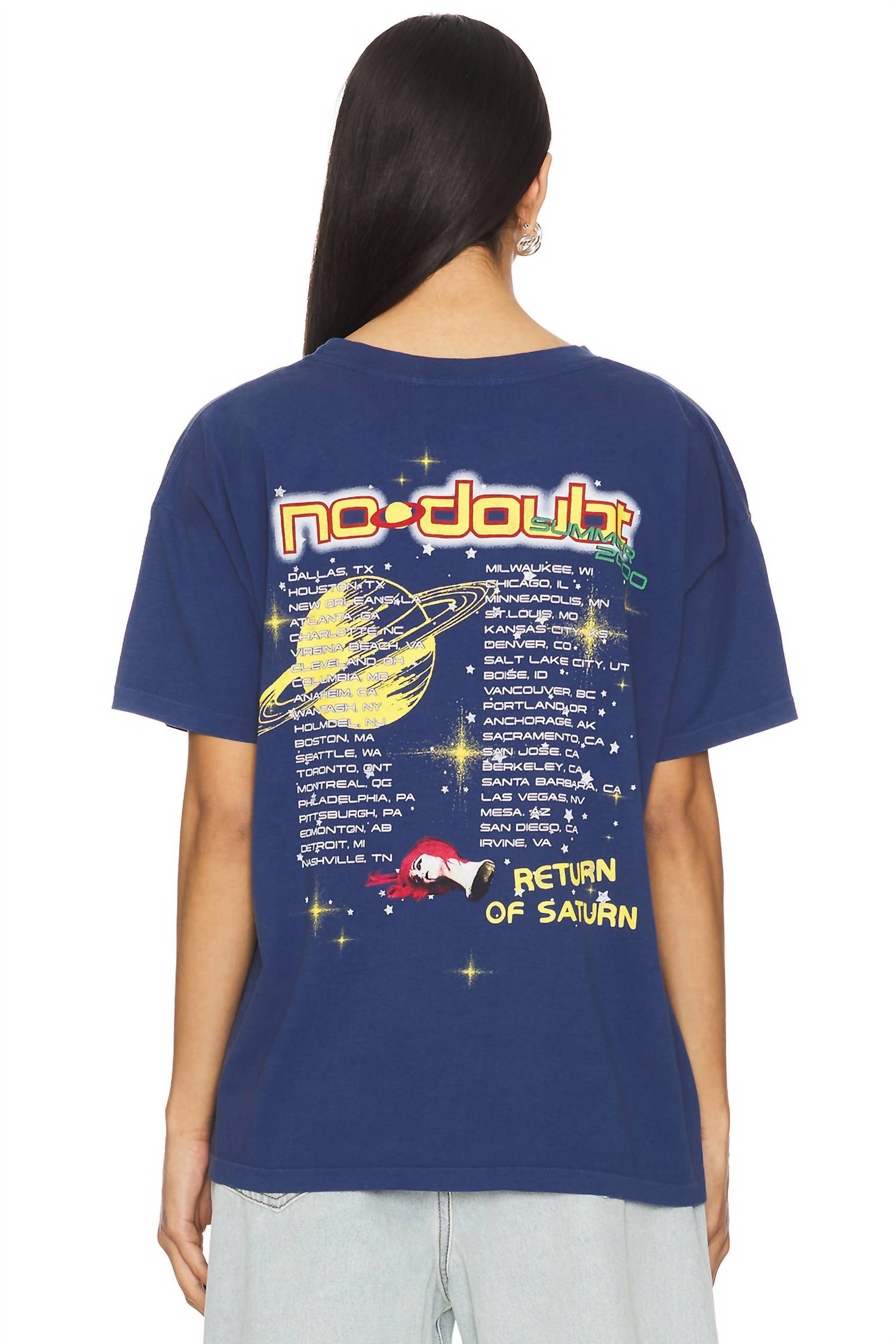 Daydreamer - No Doubt Return Of Saturn Collage Merch Short Sleeve Top