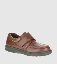 Hush Puppies - Men's Gil Velcro Straps Derby Shoes