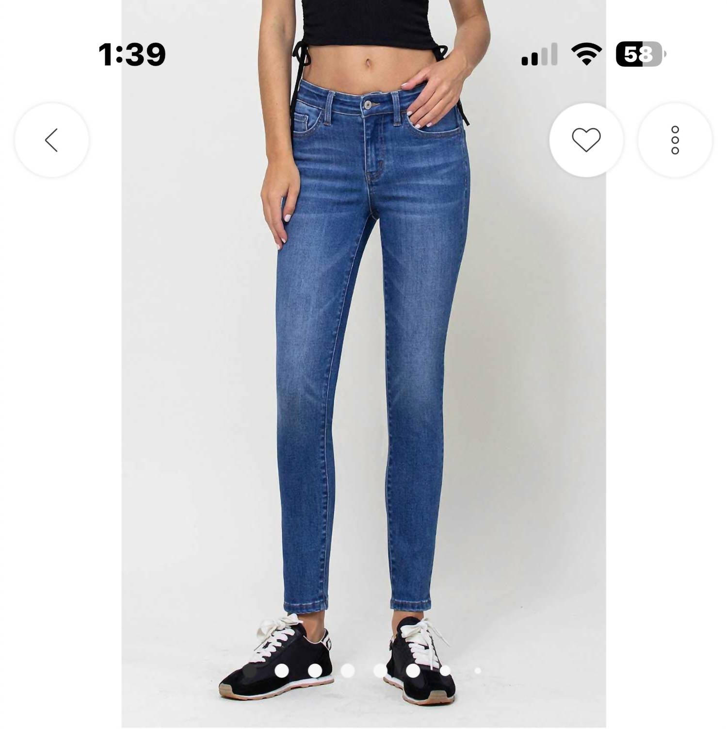 Vanilla Monkey - High Rise Skinny Jeans