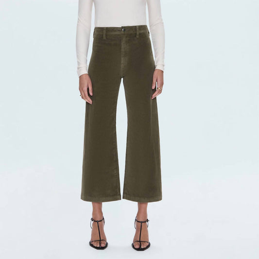 Pistola - Penny Crop High Rise Wide Leg Jeans