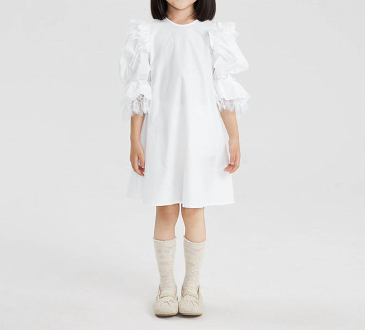 Kids Aline Puff Sleeve Dress