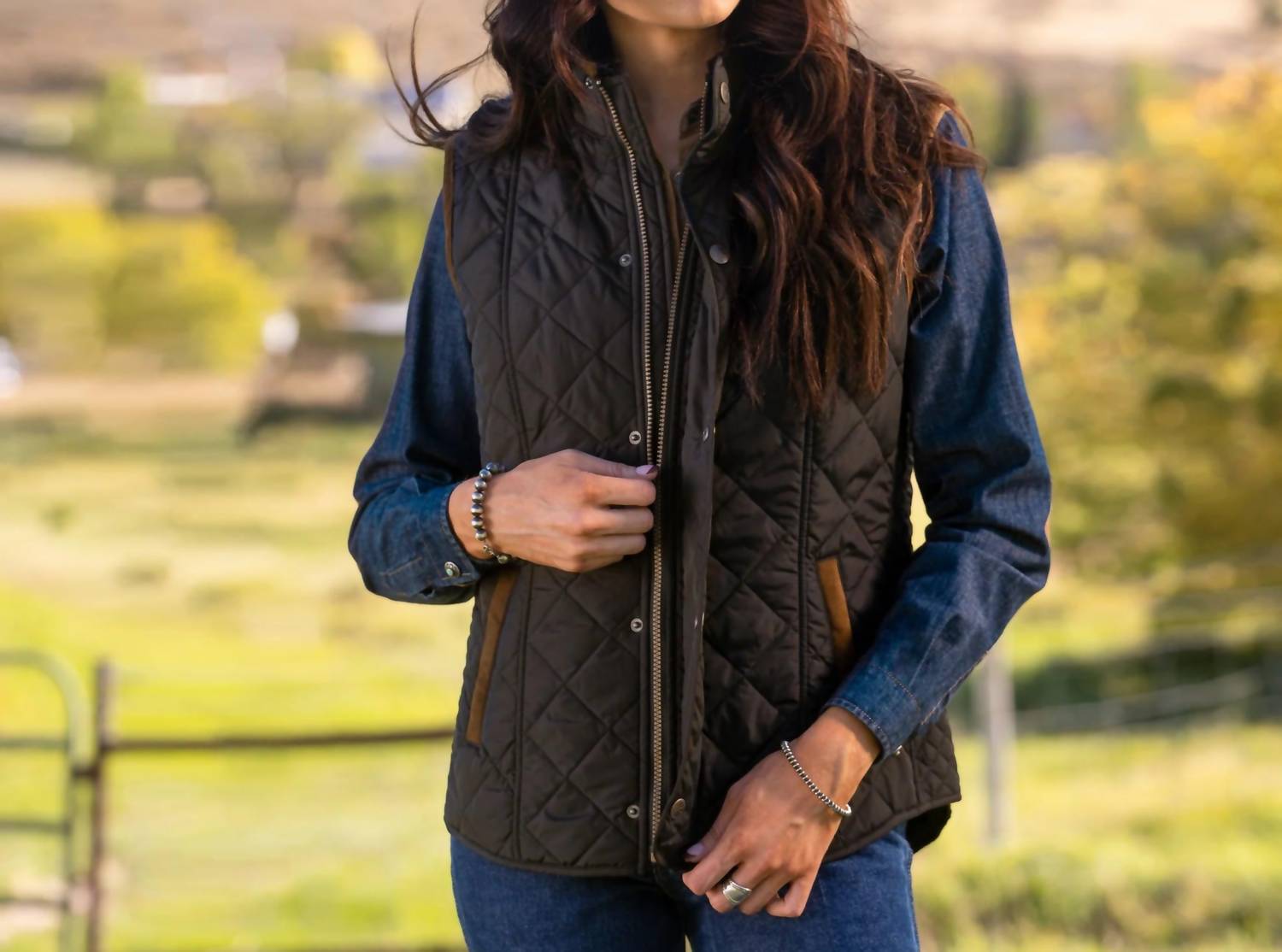 Madison Creek Outfitters - Vista Quilted Nylon Vest
