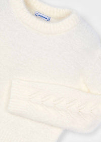 Mayoral - Girl's Soft Faux Fur Sweater