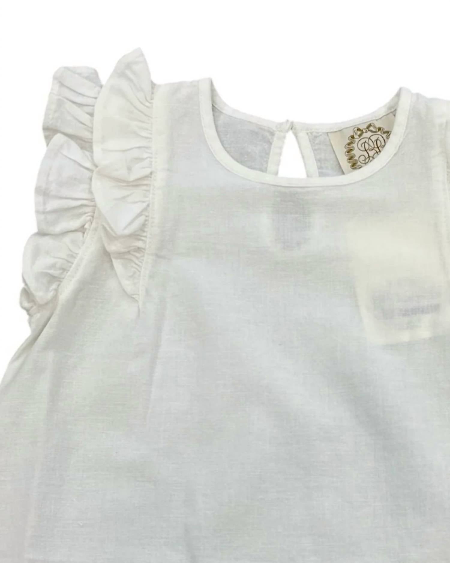 The Beaufort Bonnet Company - Kid's Ruehling Ruffle Top