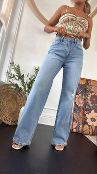 Vervet By Flying Monkey - Knix High Rise Wide Leg Jean
