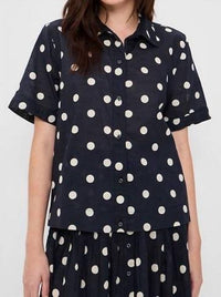 The Great. - Messenger Button Down Top