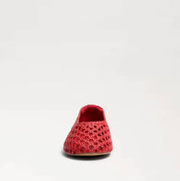 Sam Edelman - Women's Shira Woven Leather Flat Shoes