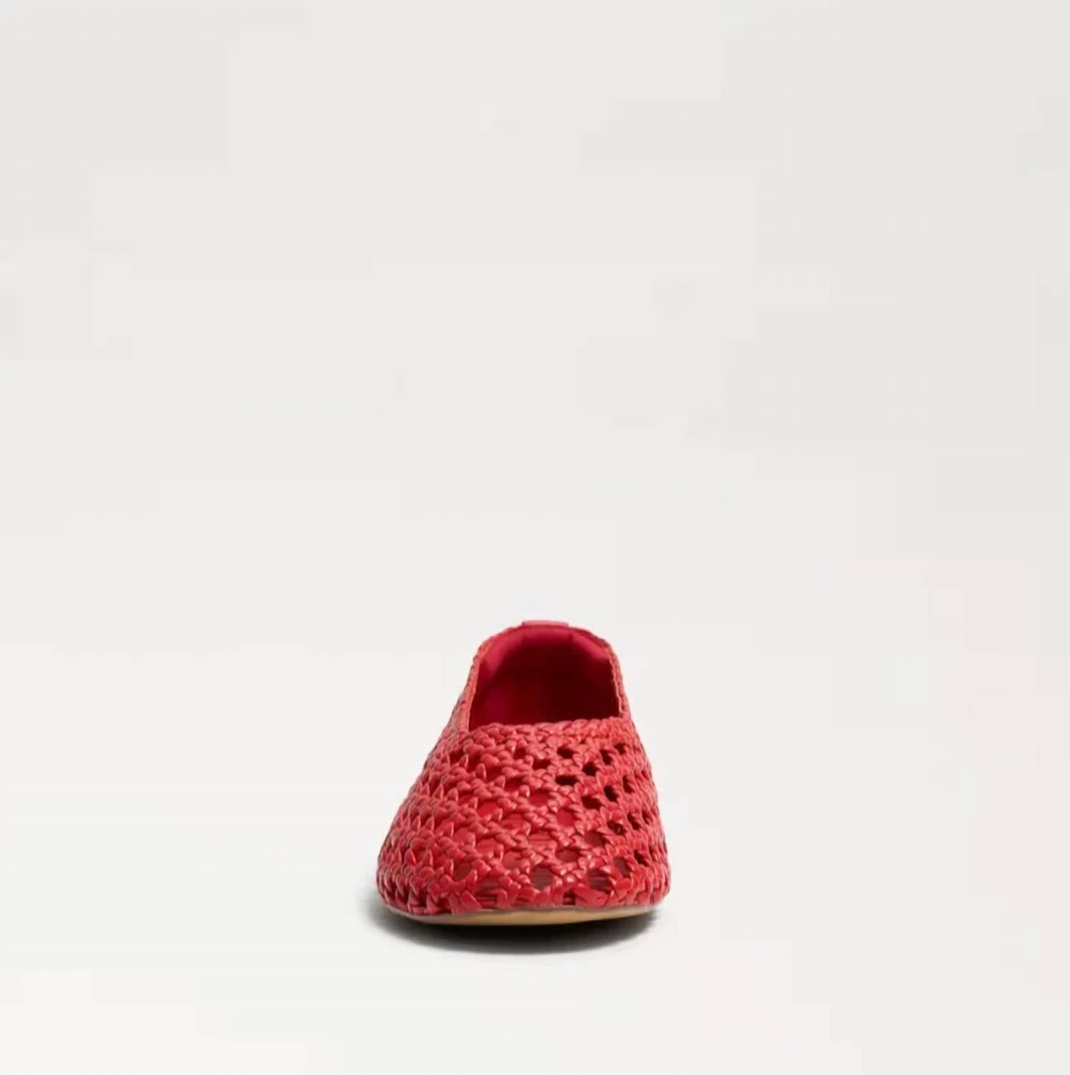 Sam Edelman - Women's Shira Woven Leather Flat Shoes