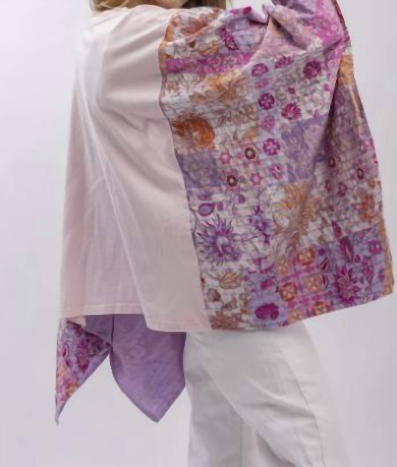 Blue Velvet - Elvis Poncho Sleeve Top
