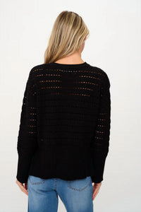 Six/Fifty - Jaden Crochet Sweater