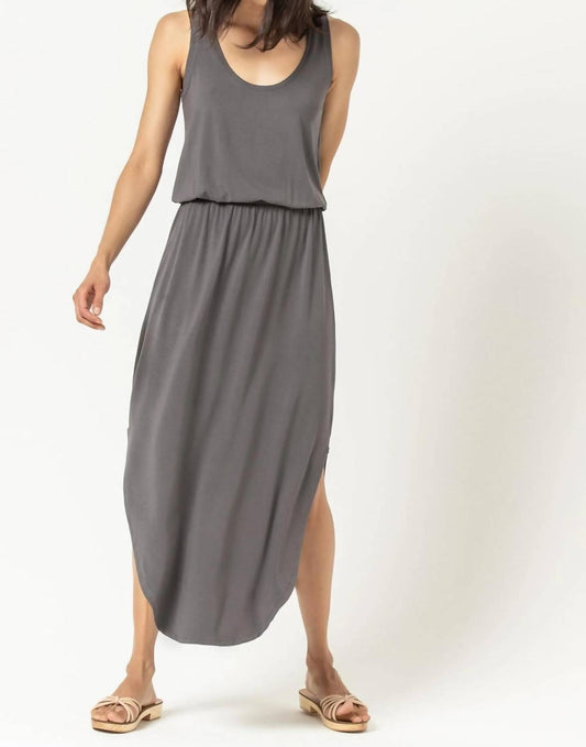 Lilla P - RACING STRIPE MAXI DRESS