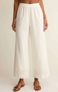 Z Supply - Scout Embroidered Wide Leg Pants
