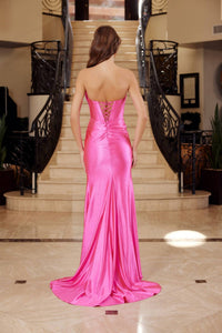 Nox Anabel - Bow Strapless Gown