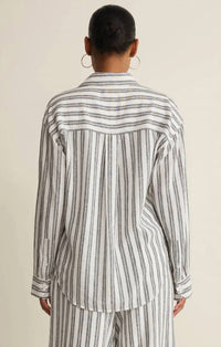 Z Supply - Perfect Striped Button Up Top