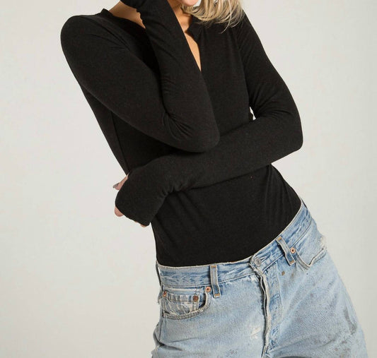 N:Philanthropy - Rio Split Neck Bodysuit