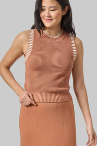 Lilla P - Sleeveless Crewneck Sweater