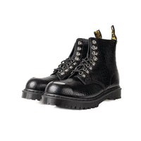 Dr. Martens Men's 1460 Pascal Steel Toe Boot in analine croc emboss - men's boots - detail view