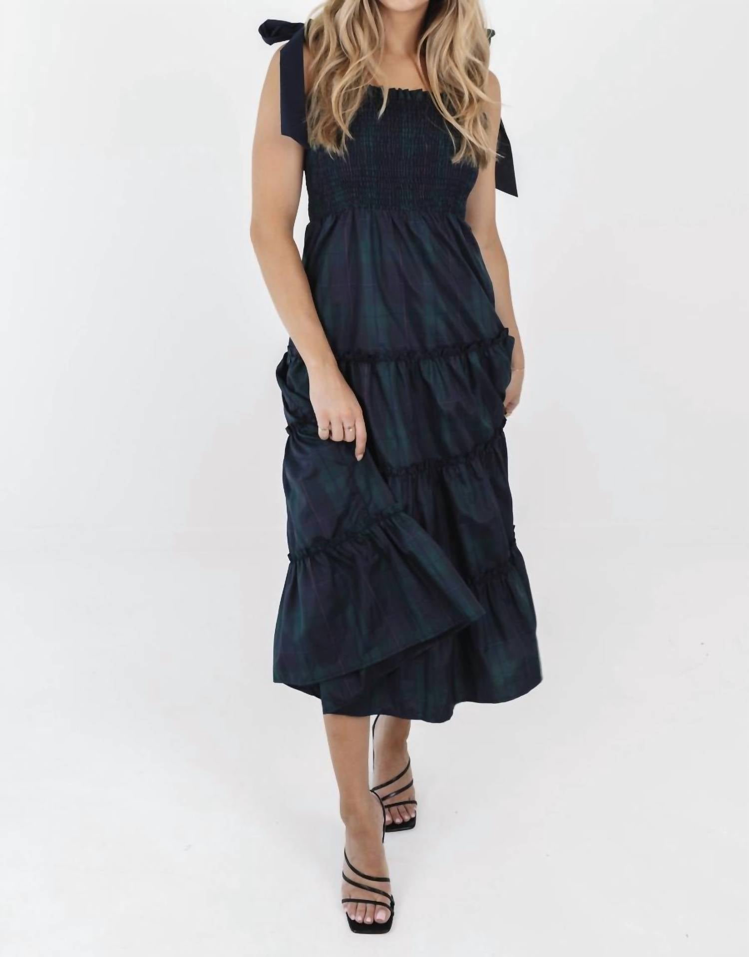 J.Marie - Katrina Tie Strap Midi Dress
