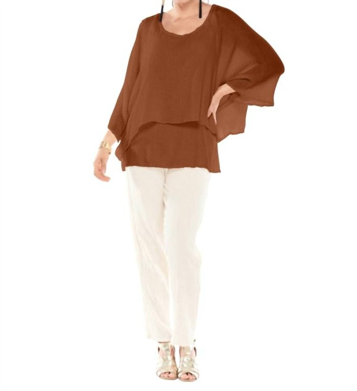 Oh My Gauze! - Twins Double Layered Top