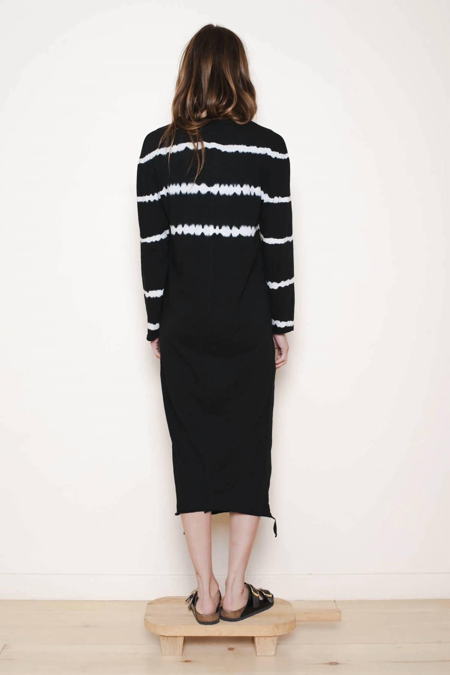 Raquel Allegra - Long Sleeve Cocoon Dress
