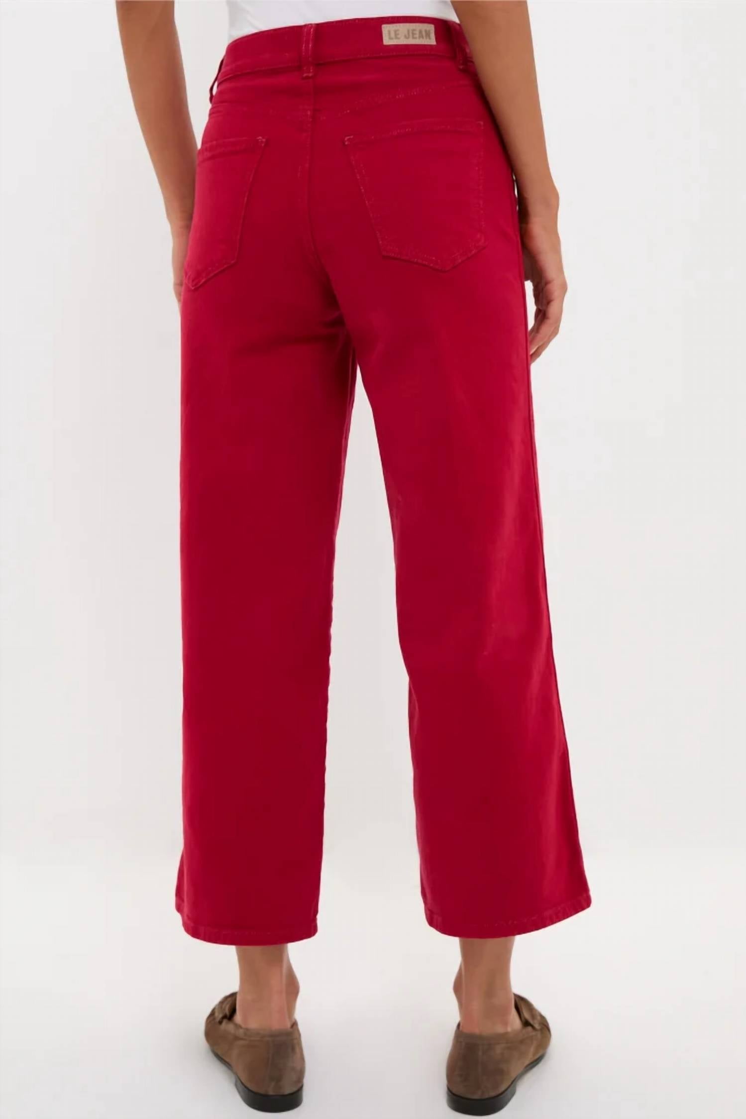 Le Jean - Juliette High Rise Wideleg Ankle Jean