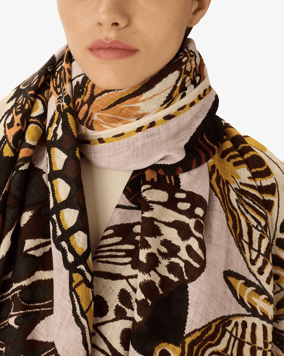 Inoui Editions - Women's Etole 100 Papillons Scarf