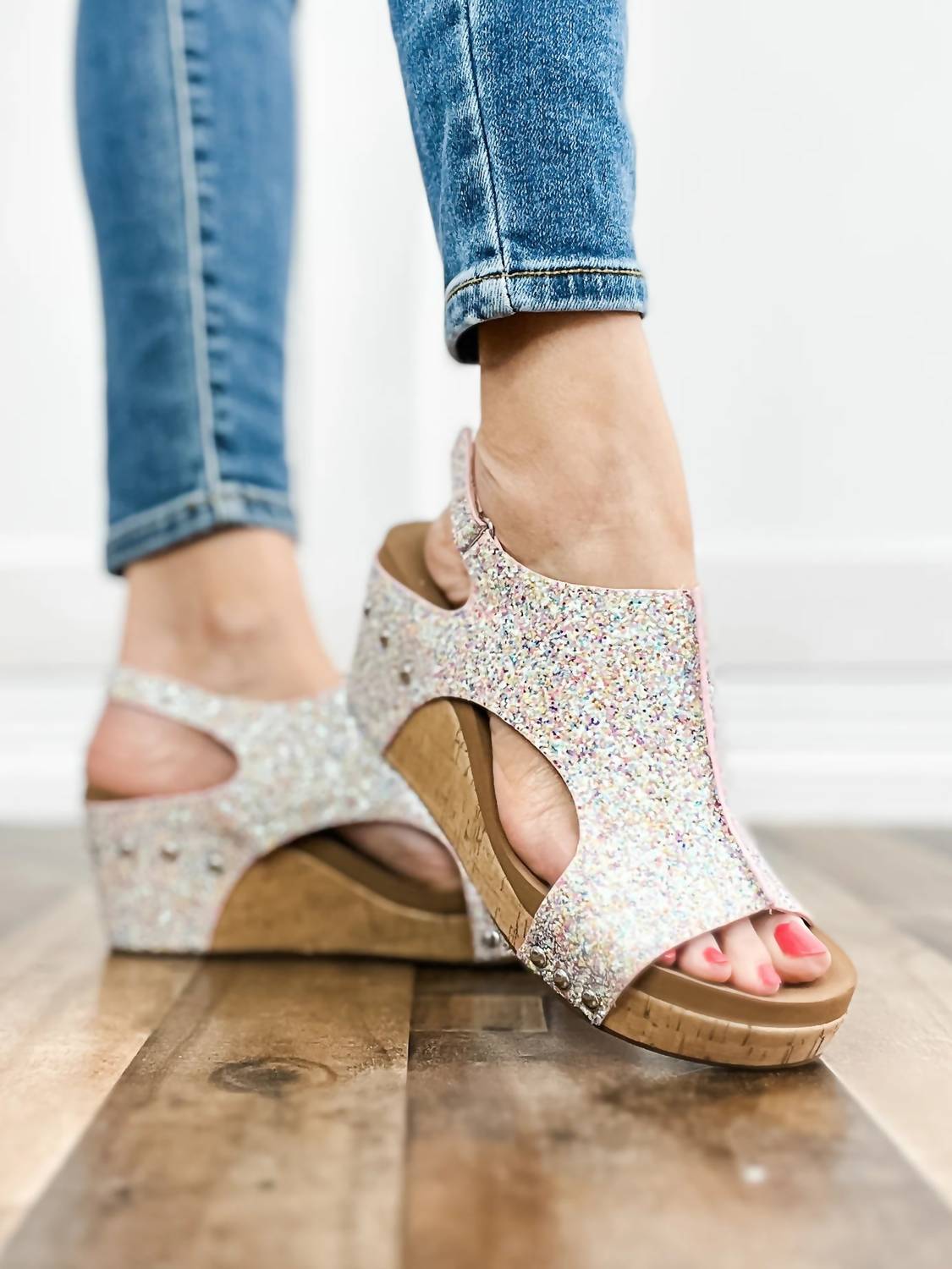 Corkys Footwear - Women's Carley Wedge Sandals