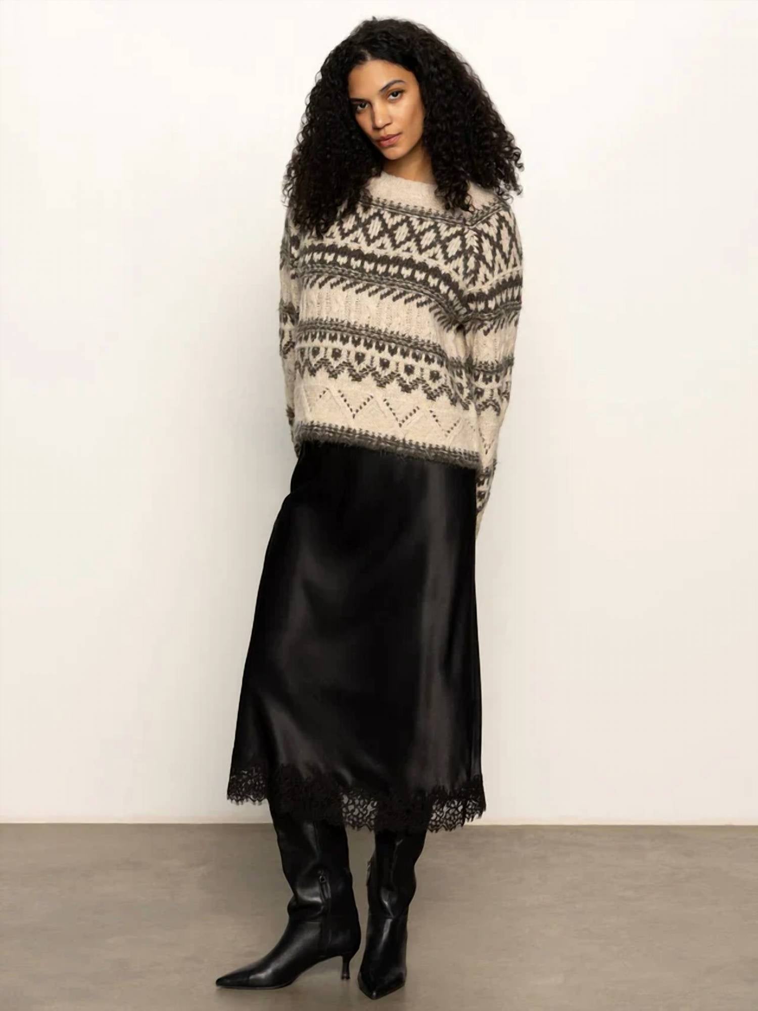 Sanctuary - Slip Skirt With Lace