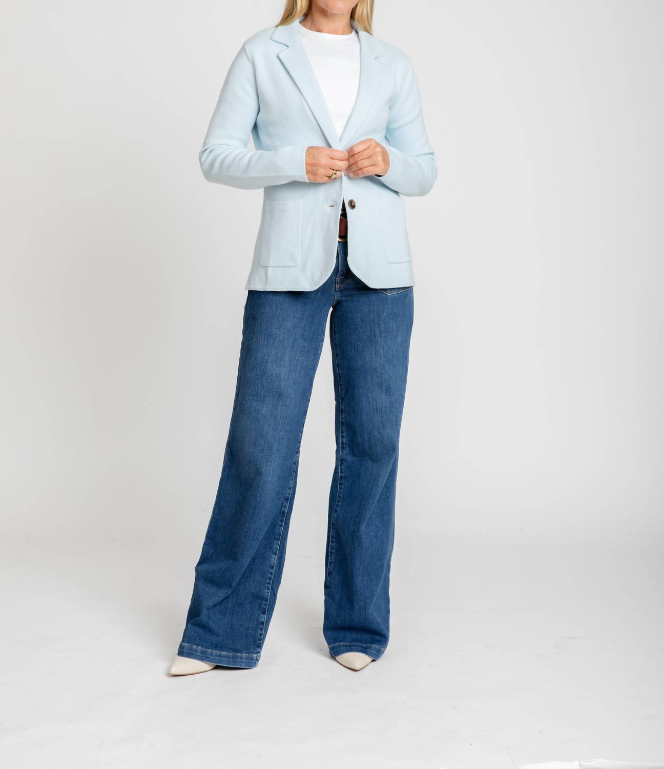 Burgess Sweaters - Milly Knit Blazer