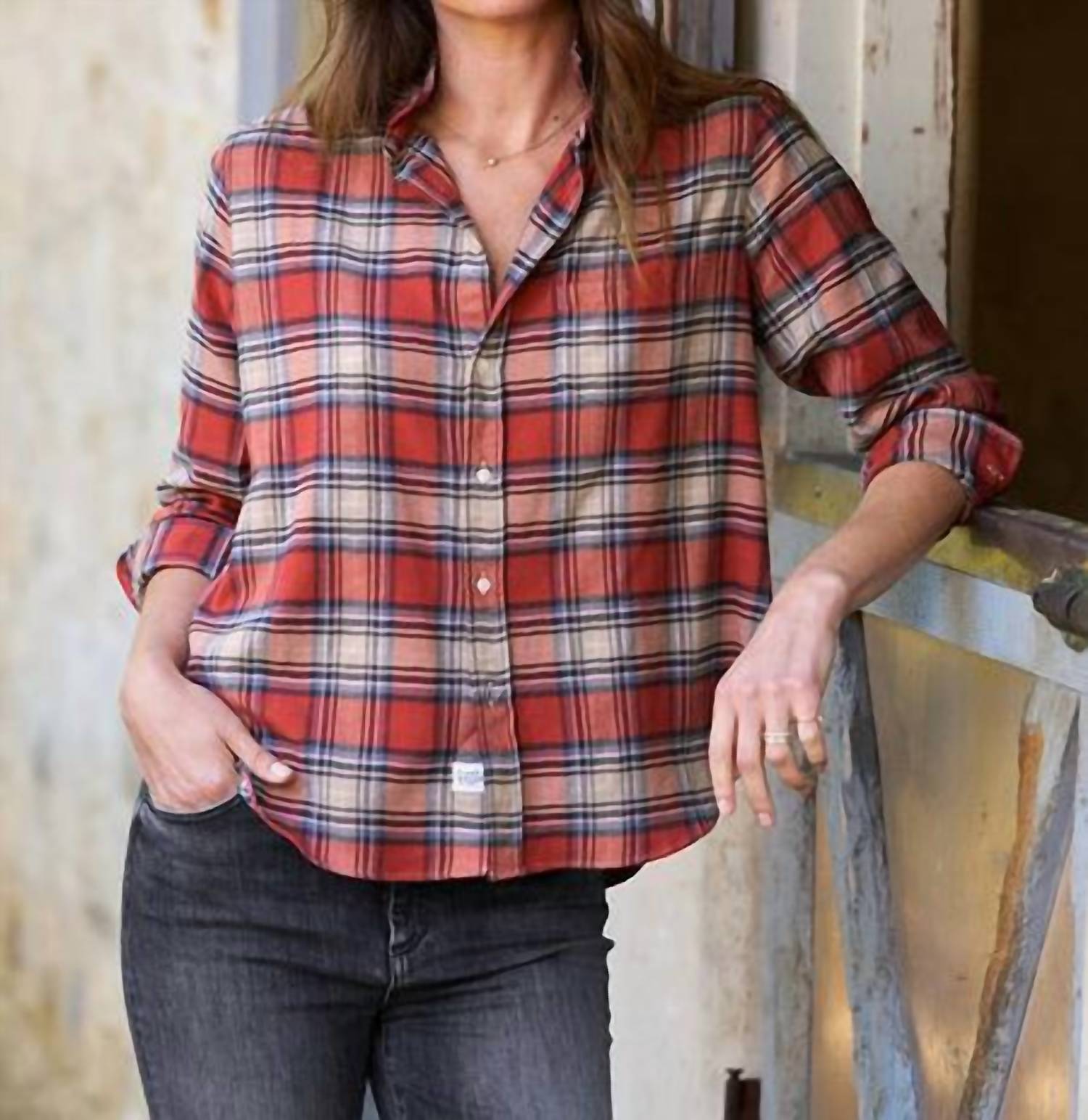 Frank & Eileen - Women's Relaxed Button Up Shirt