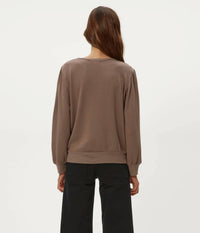 Michael Stars - Sophy Puff Sleeve Henley Tee
