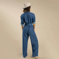 Sendero Provisions Co. - Margot Denim Jumpsuit