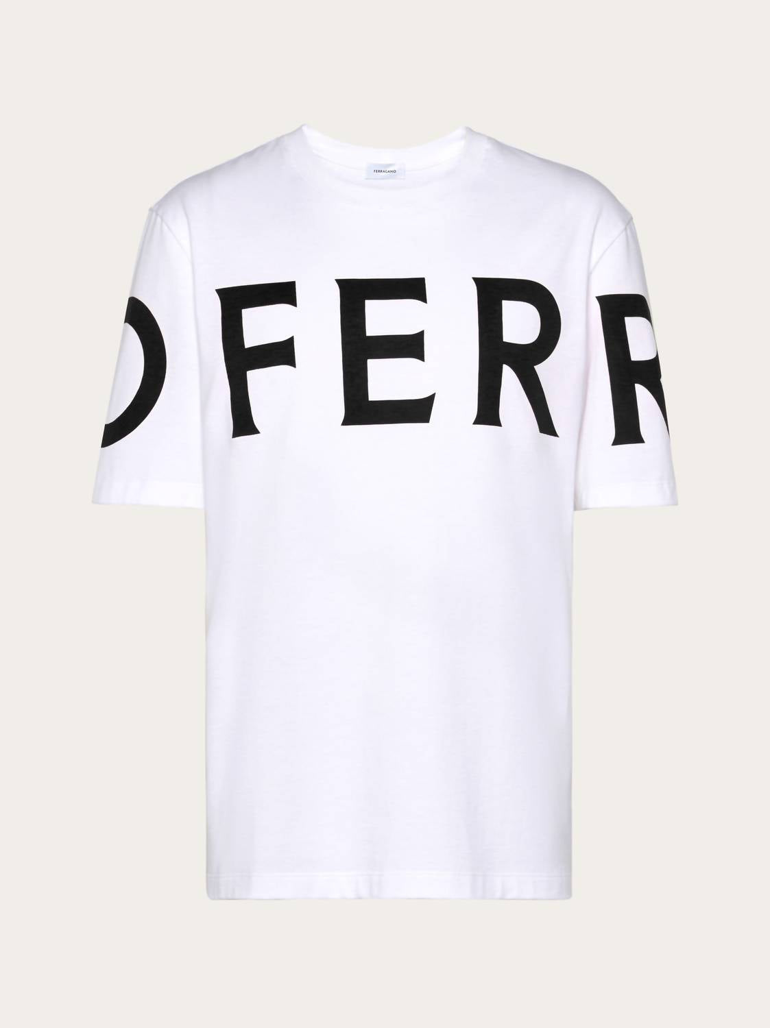 Salvatore Ferragamo - Short Sleeved T-shirt With Graphic Logo