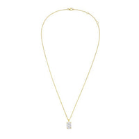Diana M Jewels - 7.00 Ct Lab-grown Cushion-shaped Diamond Pendant Necklace On Solid Bail