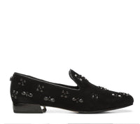 DONALD PLINER Women's Adeline Flats in black - women's flats - detail view