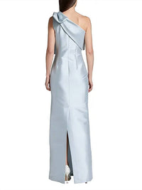 Sachin & Babi - Bonnie Satin One-shoulder Gown