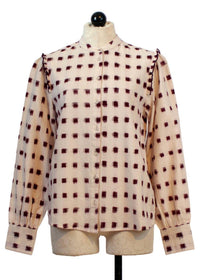 Sonmer Women's Chloe Blouse in ecru - women's blouse