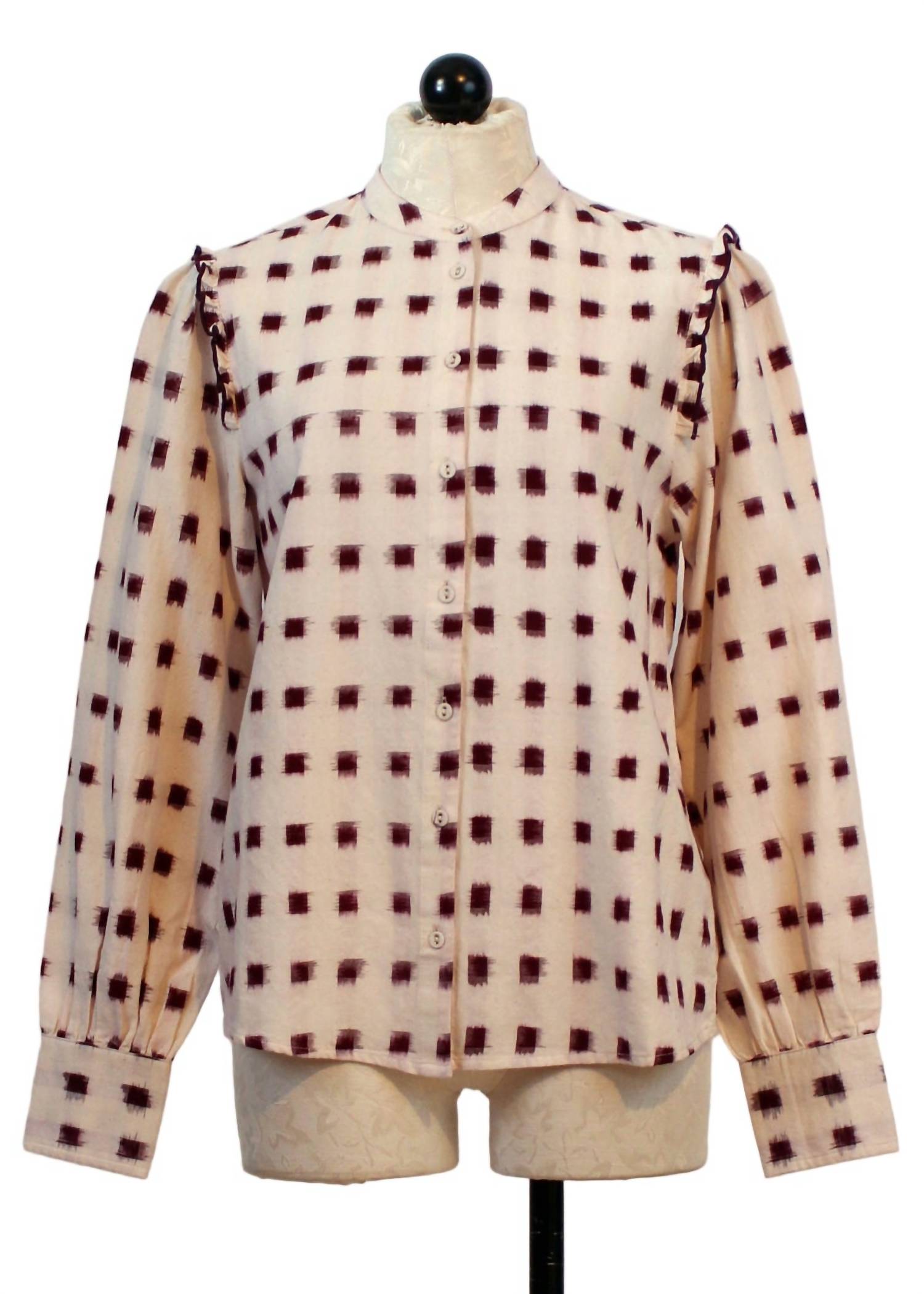 Sonmer Women's Chloe Blouse in ecru - women's blouse