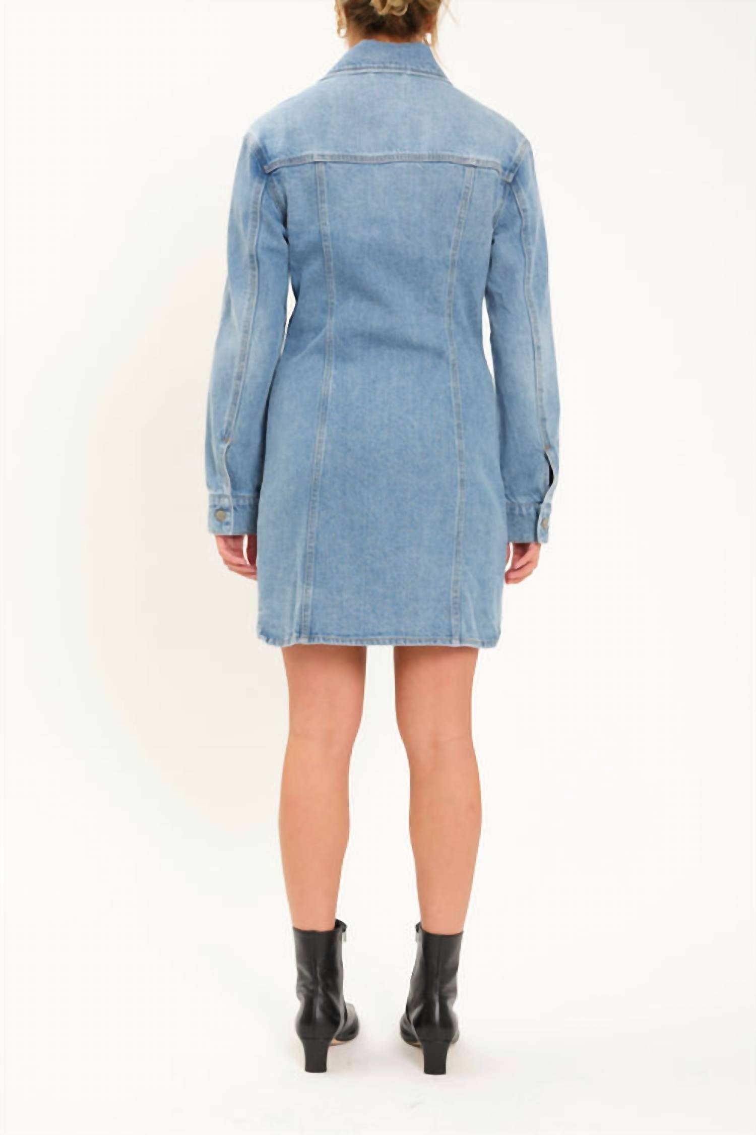 Daze - Estrella Denim Short Dress