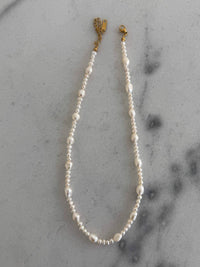 Chansuttpearls Women's Arianna Necklace in white - women's jewelry