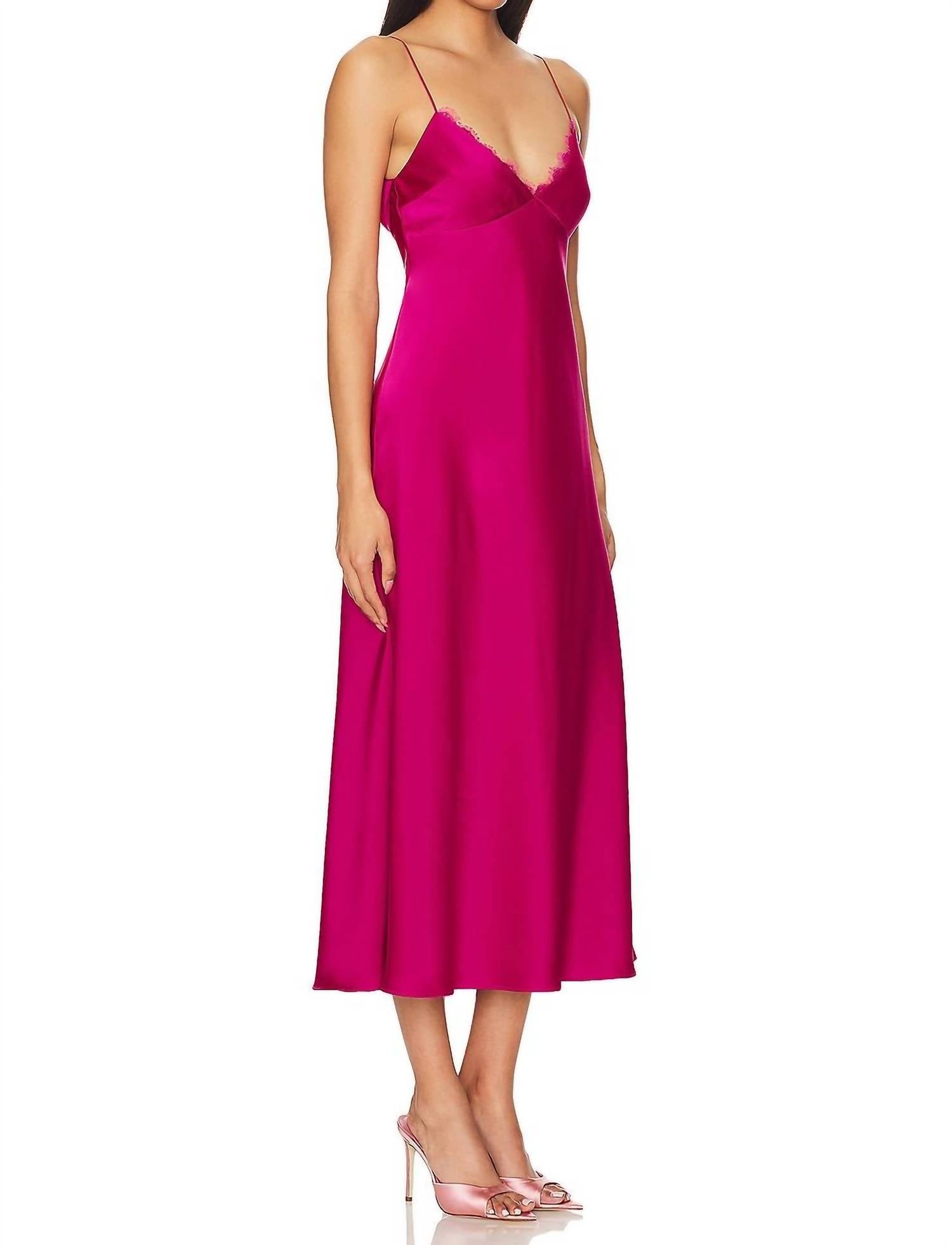 Katie May - Jessica Midi With Lace Dress
